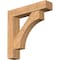 Ekena Millwork Westlake Block Smooth Bracket w/ Offset Brace, Western Red Cedar, 7 1/2"W x 36"D x 36"H BKT0806X36X36WTL05SWR - alternate 1